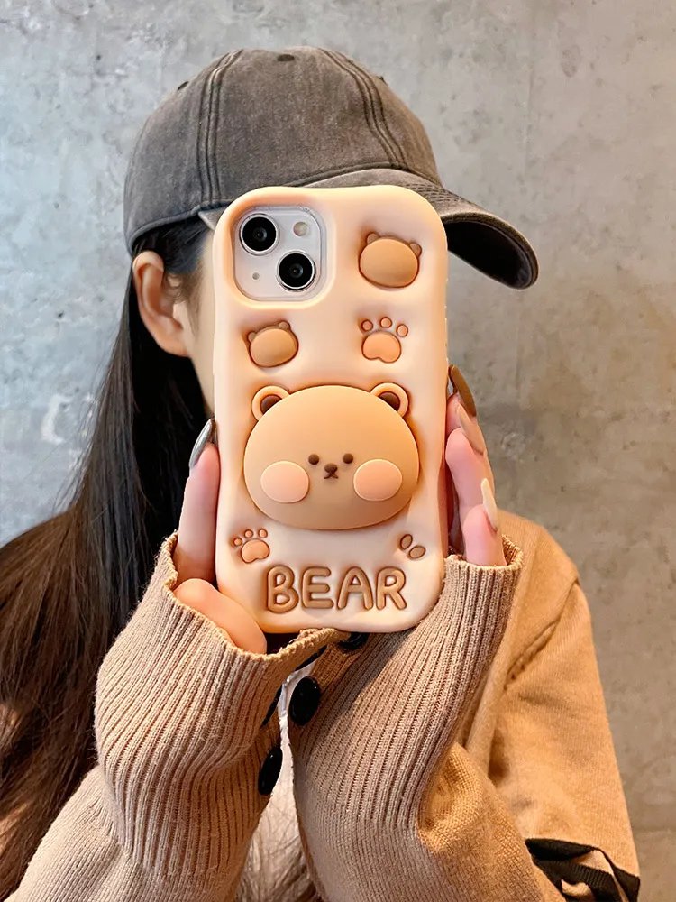 Bear Paw Pop iPhone Case