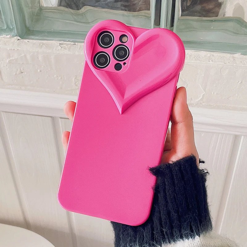 3D Cherished Heart iPhone Case 3D Cherished Heart iPhone Case