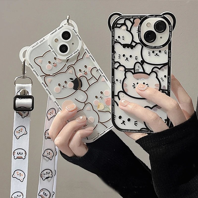 TeddyLoop iPhone Case