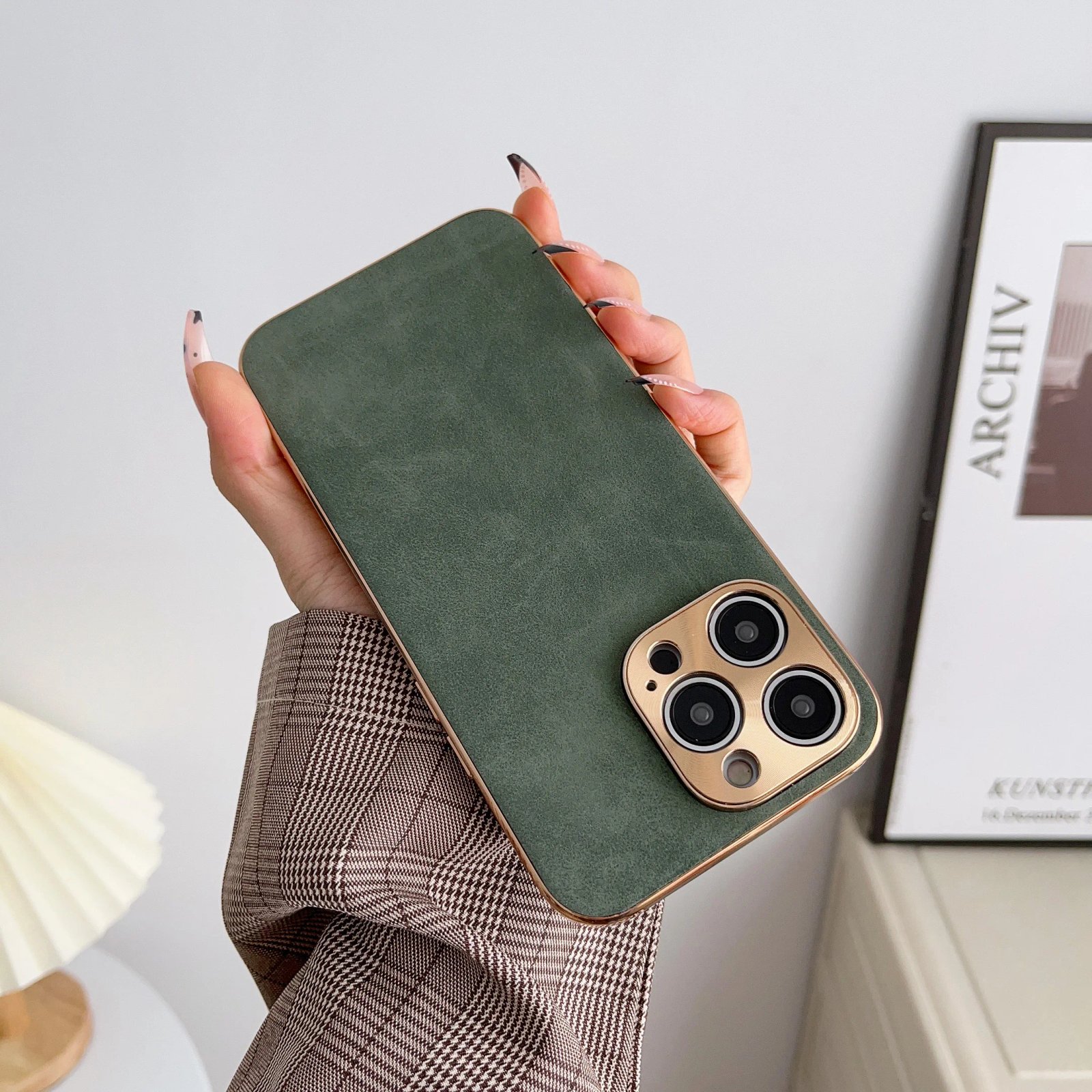 Chic Leather Luxe iPhone Case