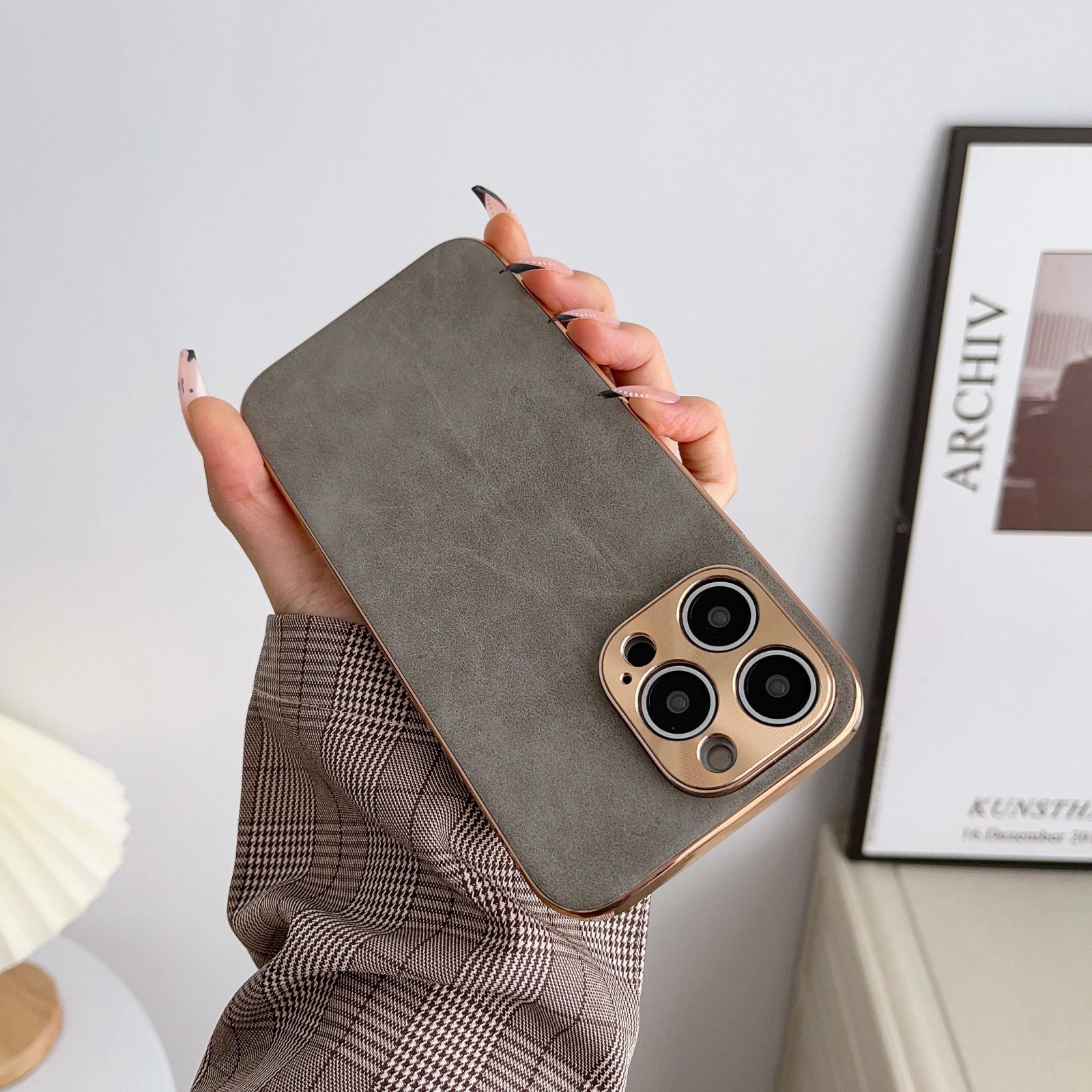 Chic Leather Luxe iPhone Case