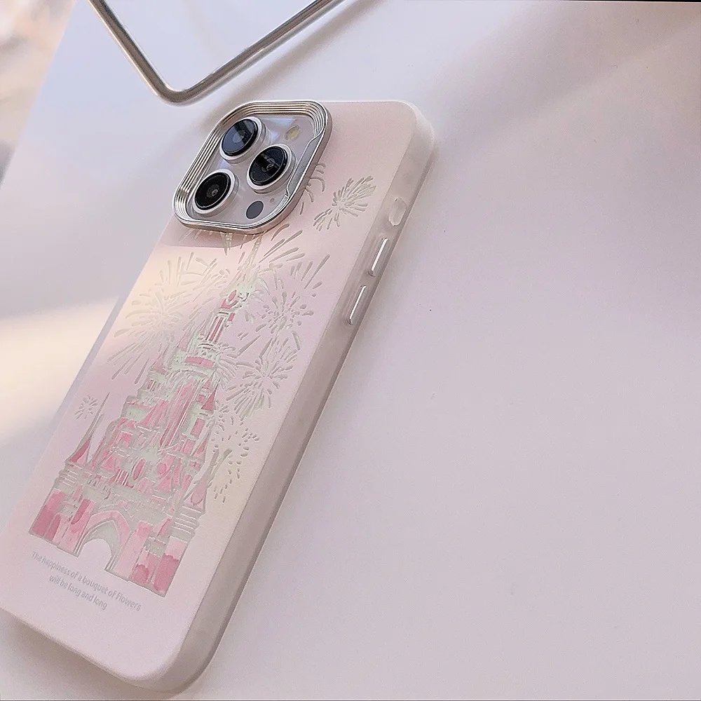 Pink Dream Castle iPhone Case