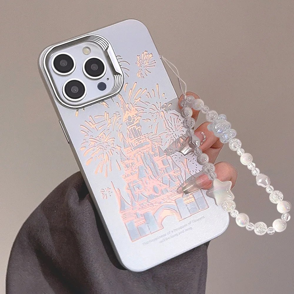 Pink Dream Castle iPhone Case