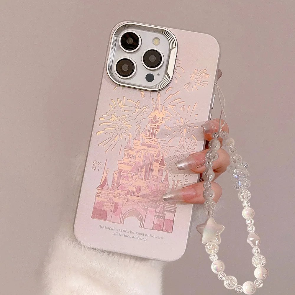 Pink Dream Castle iPhone Case