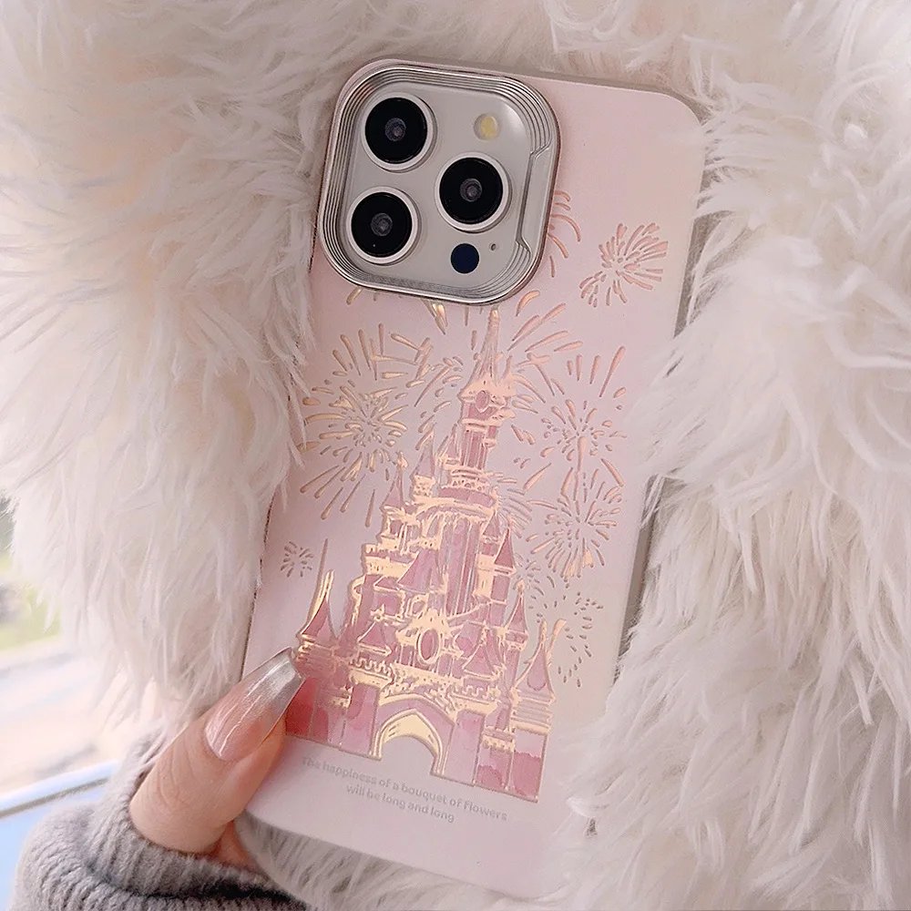 Pink Dream Castle iPhone Case